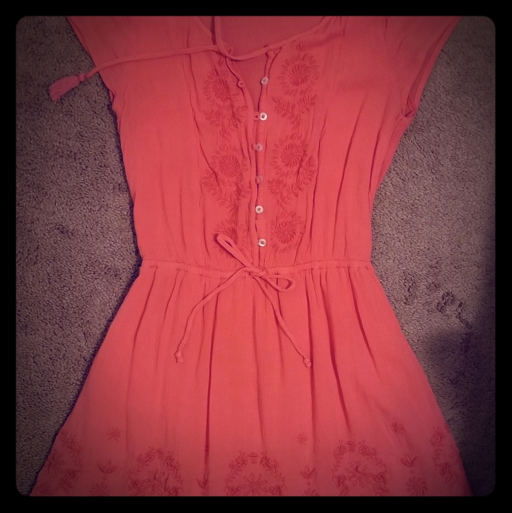 Hollister Coral Summer dress